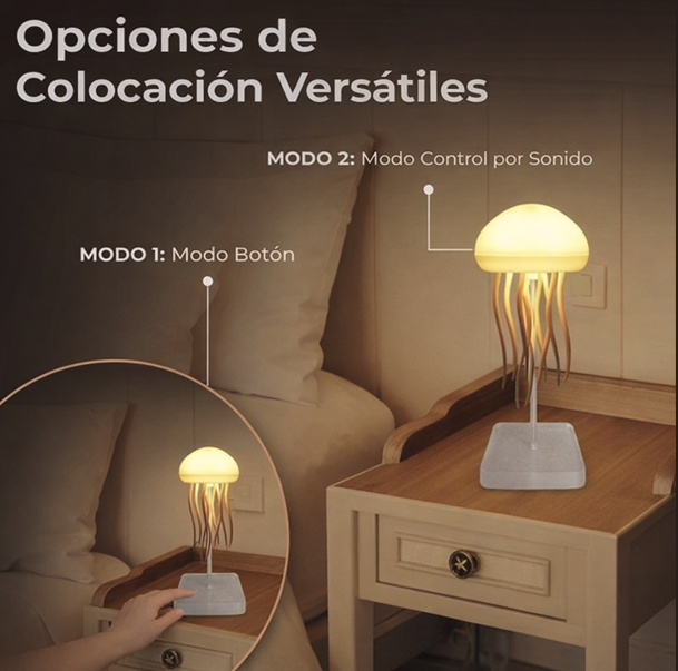 Aurora Jelly™ Lámpara de Medusa RGB